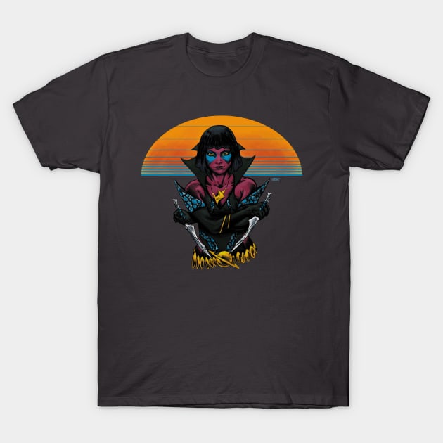 Cosmic Warrior T-Shirt by iangroff